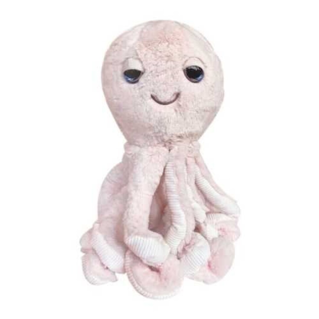 PELUCHE OB PULPO REEF 38cm ROSA PASTEL
