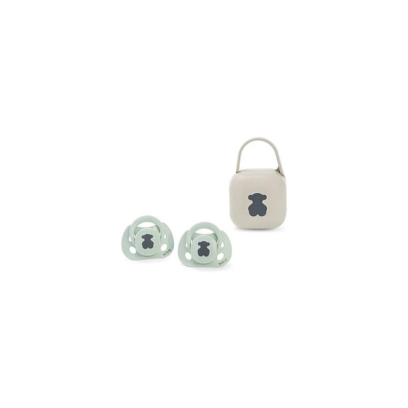 Pack 2 chupetes Bear Verde TOUS - Imagen 2